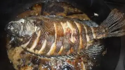 Make A red-burned tilapia step 3