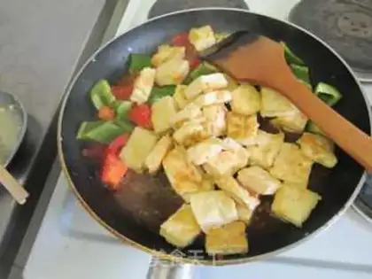 Make Cheese-cream tofu step 12