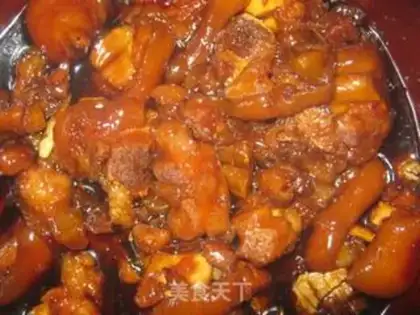 Make Chan Jealousy Pig Foot step 6