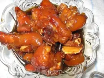 Make Chan Jealousy Pig Foot step 8
