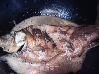 Make Dry-burned mackerel step 3