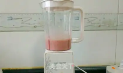 Make Cherry mousse step 0