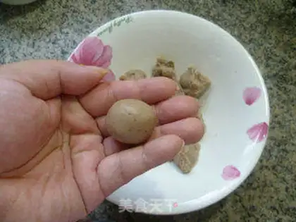Make Coconut juice round step 4