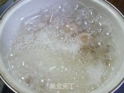 Make Coconut juice round step 5