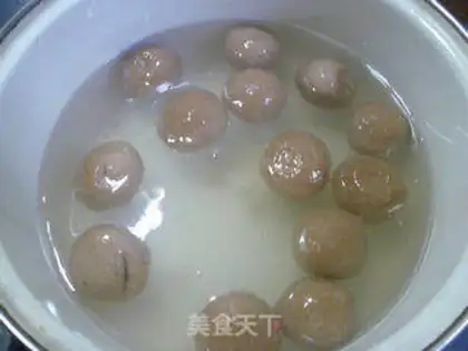 Make Coconut juice round step 6