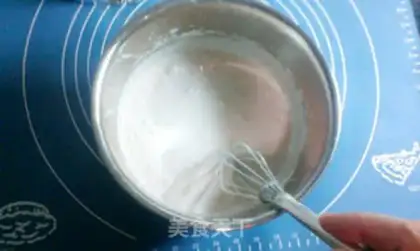 Make Cherry mousse step 4