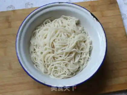 Make Cold noodles step 5