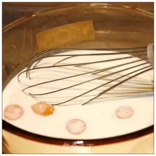 Make Coconut cream step 1