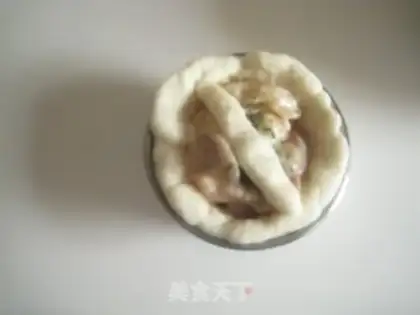 Make White sauce cheese bread step 16