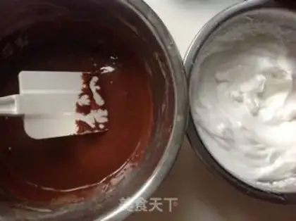 Make Eight inches of cocoa cake step 6