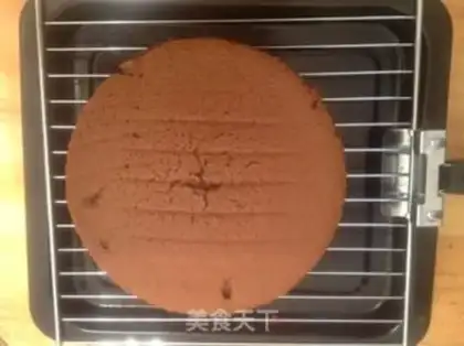 Make Eight inches of cocoa cake step 8