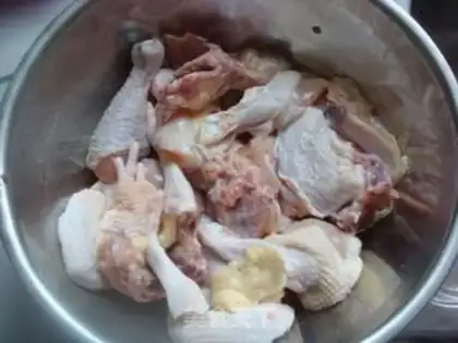 Make A red roasted chicken step 0