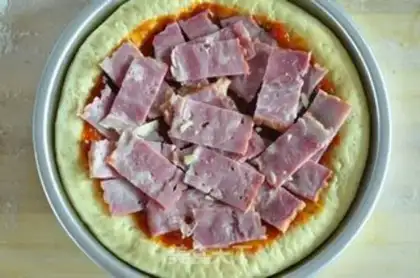 Make Bacon Garden Pizza step 9