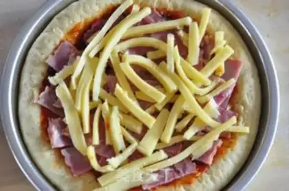 Make Bacon Garden Pizza step 10
