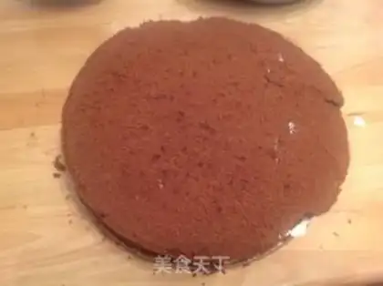 Make Eight inches of cocoa cake step 14