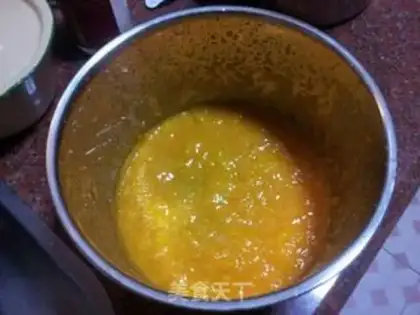 Make Coconut mango mousse step 3