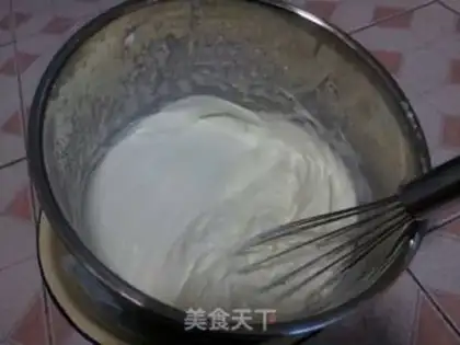 Make Coconut mango mousse step 4