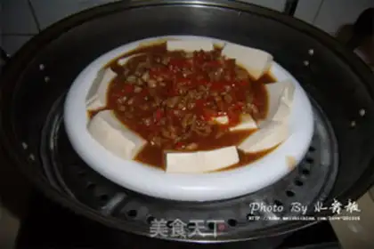 Make Fish steam tofu step 6