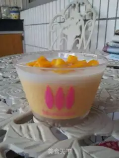 Make Coconut mango mousse step 8
