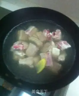 Make Corn stew ribs step 1