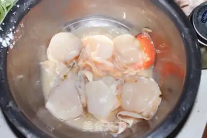 Make Garlic fan sap step 2