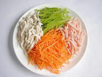 Make Hetesh Spring Roll step 3