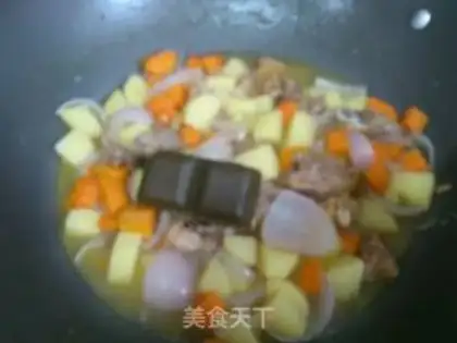 Make Potato curry chicken step 9