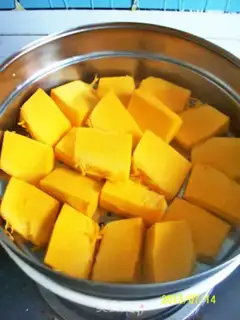 Make Milky pumpkin mud step 0