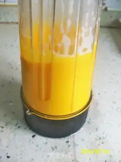 Make Milky pumpkin mud step 2
