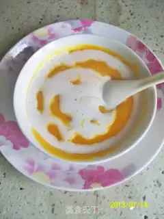 Make Milky pumpkin mud step 3