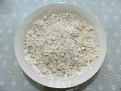 Make Red sugar oats and coconut cookies step 3