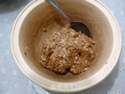 Make Red sugar oats and coconut cookies step 5