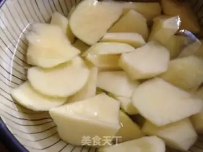 Make The silk potatoes step 2