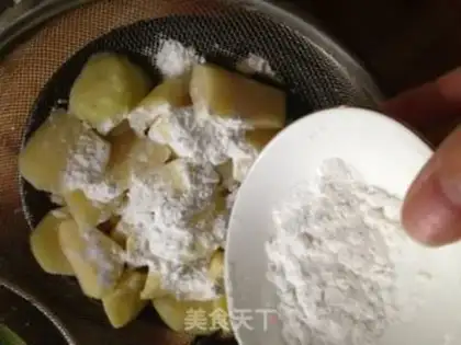 Make The silk potatoes step 3
