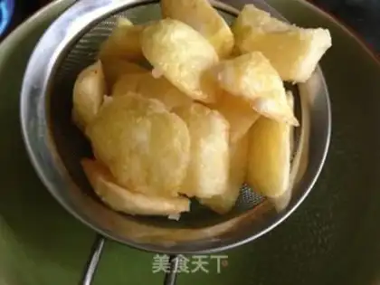 Make The silk potatoes step 5