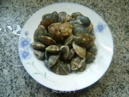 Make Curry clams step 3