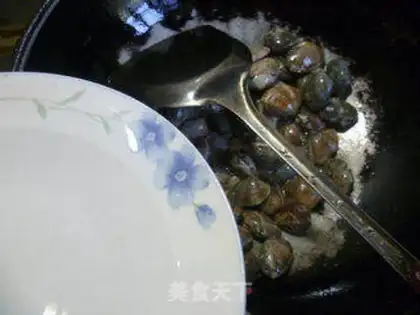 Make Curry clams step 7