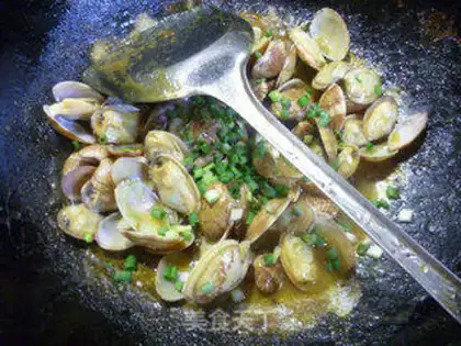Make Curry clams step 12