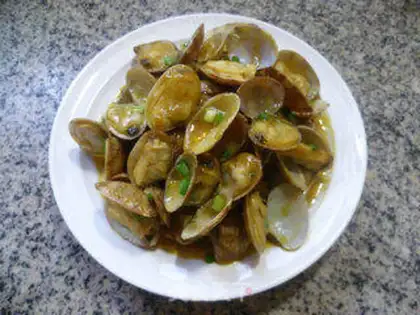 Make Curry clams step 13