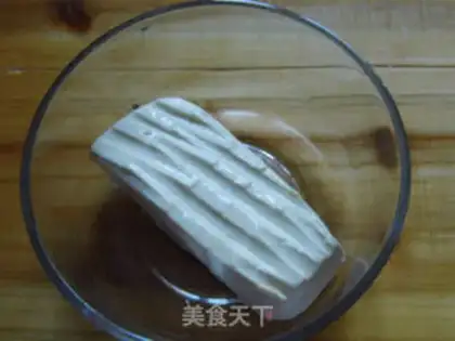 Make Meat tofu makes mushrooms step 4