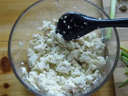 Make Meat tofu makes mushrooms step 5