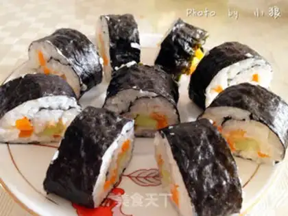 Make Family simple sushi step 8