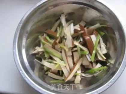 Make Cold bean dry step 5