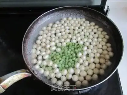 Make Shrimp green bean rice step 5