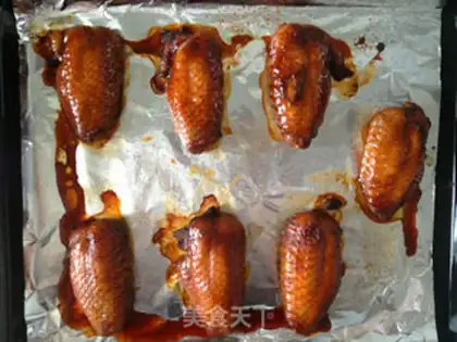 Make Honey-cooked chicken wings step 5