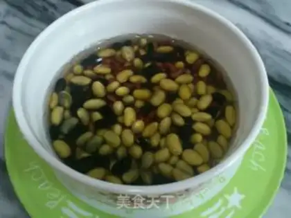 Make Three-colour bean soybean step 0