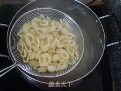 Make Pizza sauce with shell powder step 2