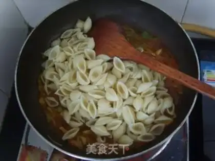 Make Pizza sauce with shell powder step 12