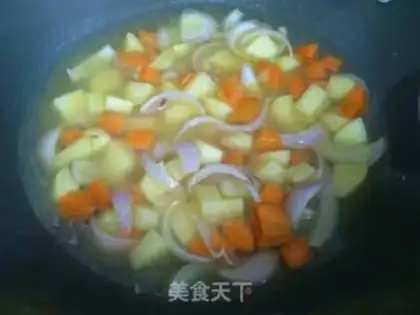 Make Potato curry chicken step 7