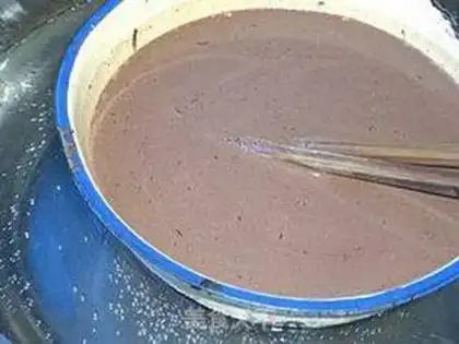 Make Chocolate ice cream step 1